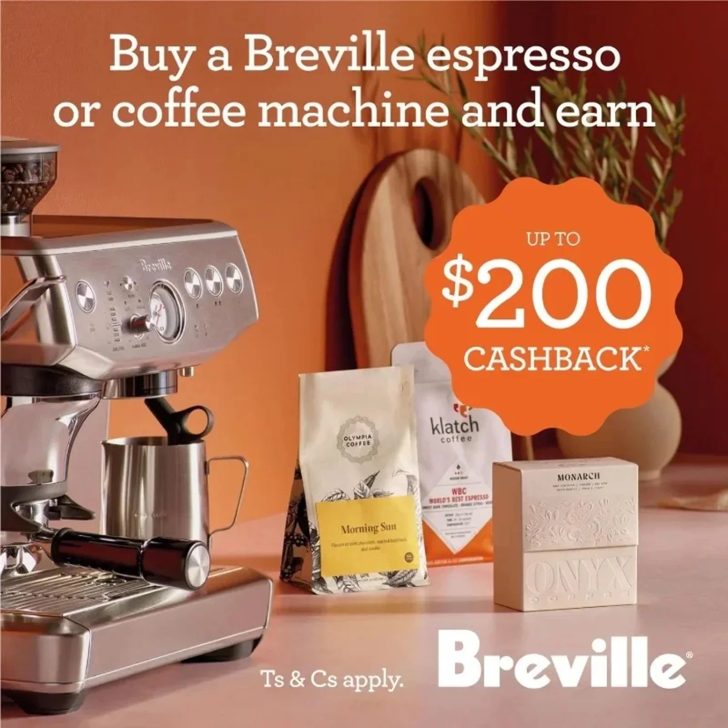 Breville Barista Express Espresso Machine, Brushed Stainless Steel, BES870XL, Large