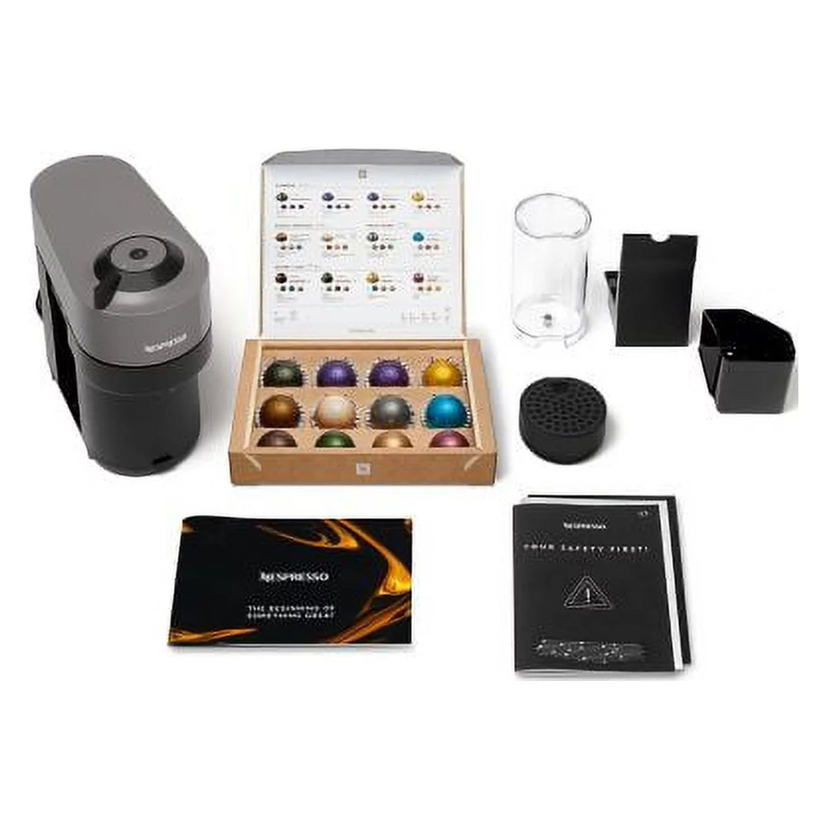 Nespresso Vertuo POP Dark Gray Coffee and Espresso Maker