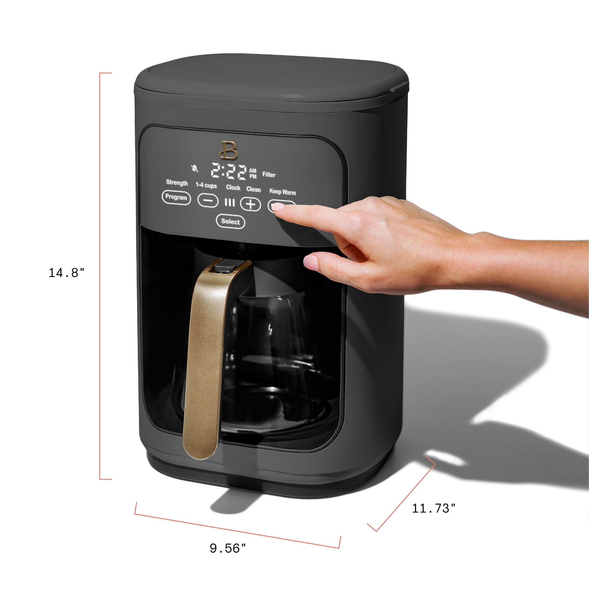 Beautiful 14- Cup Programmable Drip Coffee Maker