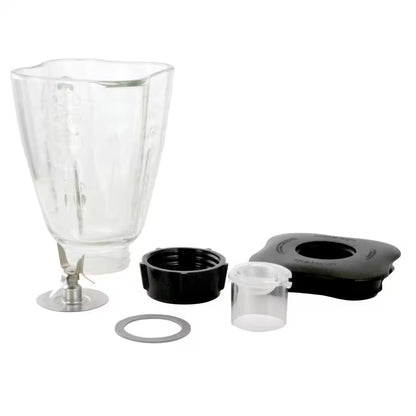 The Better Chef 6 piece Complete 59 Oz Square Blender Glass Jar Replacement Kit