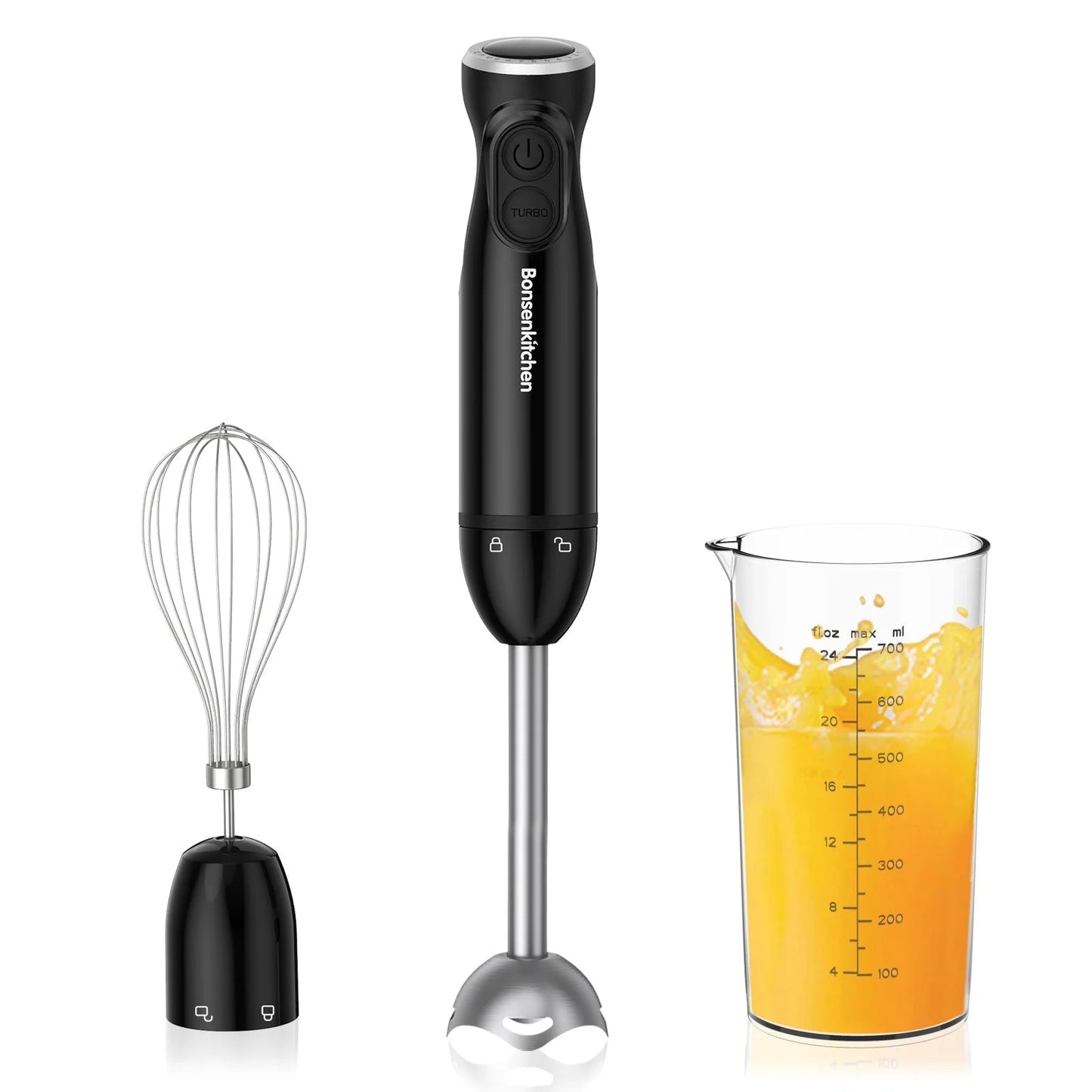 Bonsenkitchen Immersion Blender 